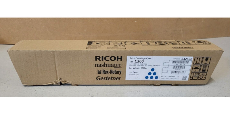 Toner Ricoh IM C300 Cyan 842602 Neu OVP Original Rechnung MwSt 