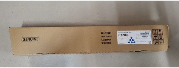 Toner Ricoh C7200 Cyan 828501 Neu OVP A-Ware Original Rechnung MwSt. 