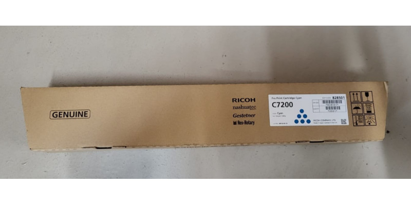 Toner Ricoh C7200 Cyan 828501 Neu OVP A-Ware Original Rechnung MwSt. 