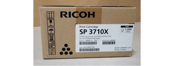 Toner und Photoconductor Ricoh SP 3710X 408285 Neu OVP A-Ware Original Rg MwSt. Toner und Photoconductor Ricoh SP 3710X 408285 Neu OVP A-Ware Original Rg MwSt.