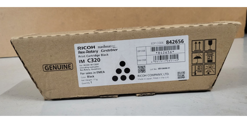 Toner Ricoh IM C320 Schwarz 842656 Neu OVP A-Ware Original Ricoh IM C320F MwSt Toner Ricoh IM C320 Schwarz 842656 Neu OVP A-Ware Original Ricoh IM C320F MwSt
