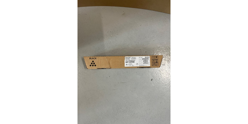Toner Ricoh 842057 Schwarz MP C2550 Neu OVP Original MP C2050 Rechnung MwSt Toner Ricoh 842057 Schwarz MP C2550 Neu OVP Original MP C2050 Rechnung MwSt