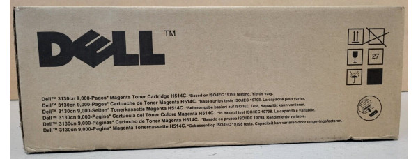 Toner Dell H514C Magenta CT350668 Neu OVP B-Ware Original Dell 3130cn . 