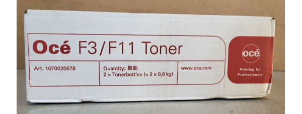 Toner Océ F3/F11 Schwarz Neu OVP A-Ware Original 1070020678 3048 3055 . 