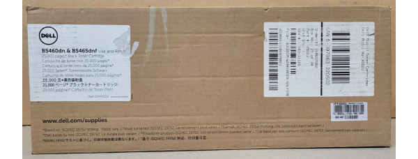 Toner Dell X5GDJ HC Schwarz Neu OVP B-Ware Original B5460dn B5465dnf . 