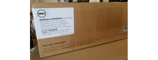 Toner Dell X5GDJ HC Schwarz Neu OVP A-Ware Original B5460dn B5465dnf . 