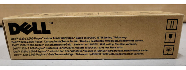 Toner Dell PN124 Gelb CT200947 Neu OVP B-Ware Original Dell 1320c  . 