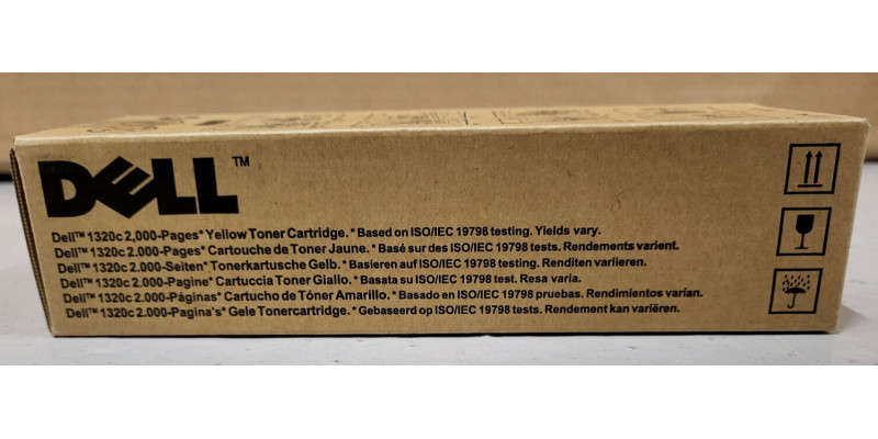 Toner Dell PN124 Gelb CT200947 Neu OVP B-Ware Original Dell 1320c  . 