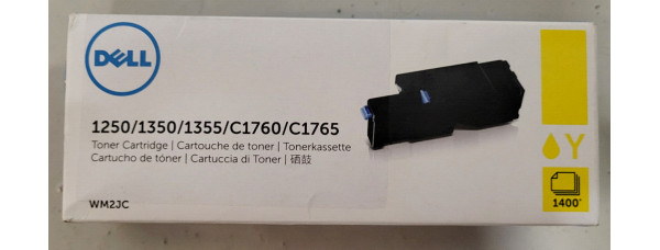Toner Dell WM2JC Gelb CT202045 Neu OVP A-Ware Original Dell 1250, 1350 . 