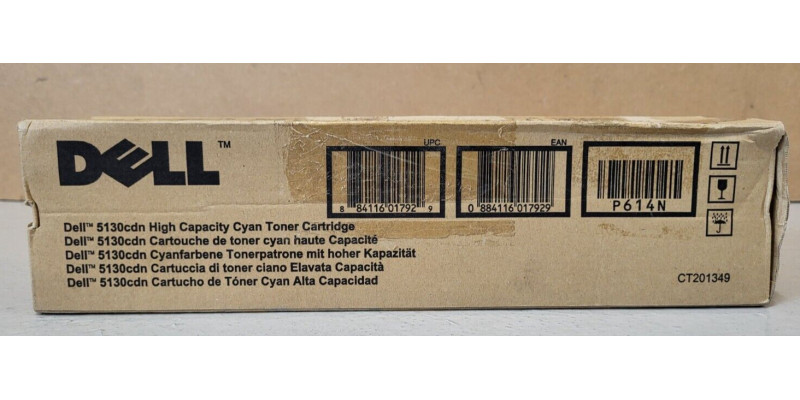 Toner Dell P614N Cyan CT201349 Neu OVP B-Ware Original Dell 5130cdn  