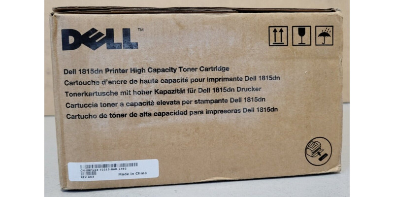Toner Dell PF658 Schwarz HC 3107945 Neu OVP B-Ware Original Dell 1815dn . 
