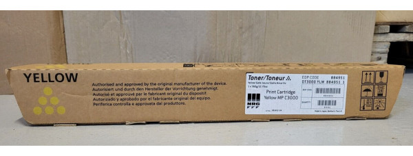 Toner NRG MP C3000 Gelb 884951 Neu OVP A-Ware Original Aficio MP C2000 . 