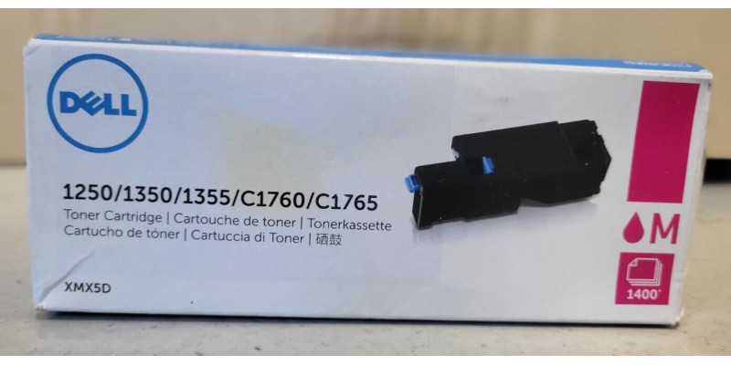 Toner Dell XMX5D Magenta CT202044 Neu OVP A-Ware Original Dell 1250 . 