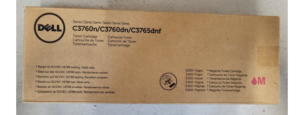 Toner Dell 8JHXC Magenta CT201877 Neu OVP A-Ware Original C3760n   