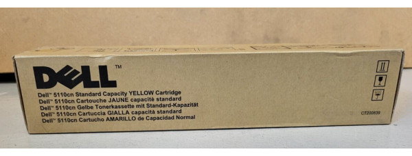 Toner Dell GD908 Gelb CT200839 Neu OVP A-Ware Original Dell 5110cn  
