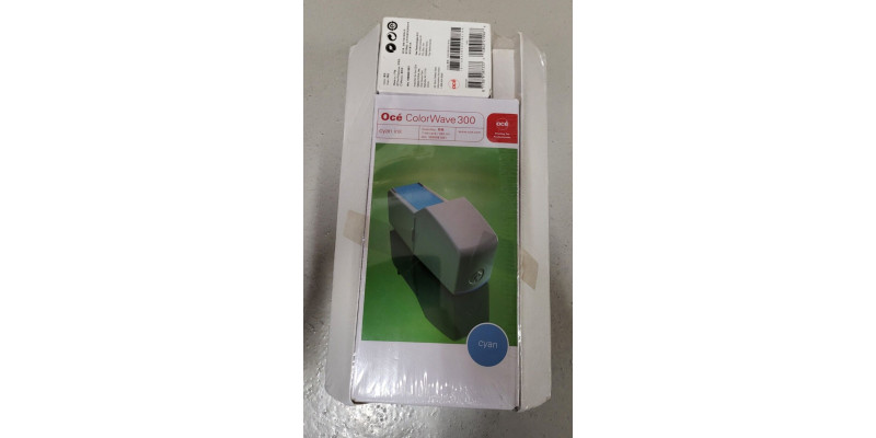 Druckkopf + Tintenpatrone Océ ColorWave 300 Cyan Neu OVP A-Ware 1060091357 . 