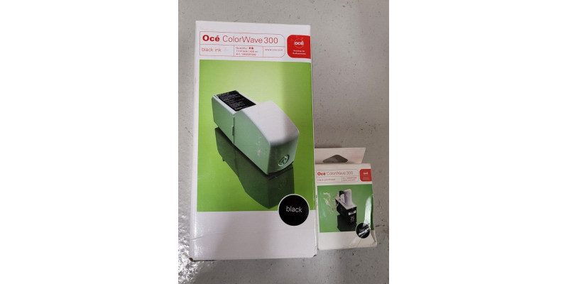 Druckkopf + Tintenpatrone Océ ColorWave 300 Schwarz Neu OVP 0029953904 Rg 