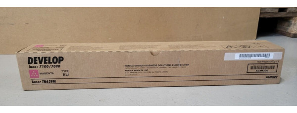 Toner Develop TN629M Magenta AD3H3D0 Neu OVP A-Ware Original Ineo 7100  