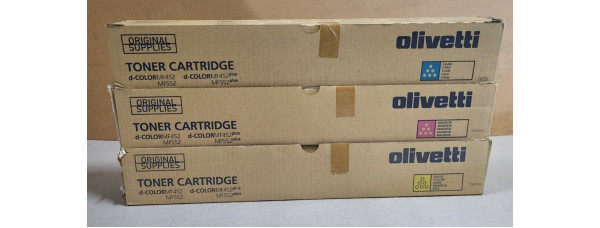3 Toner Olivetti B1027 B1028 B1029 Neu OVP Original MF452 MF552 . 