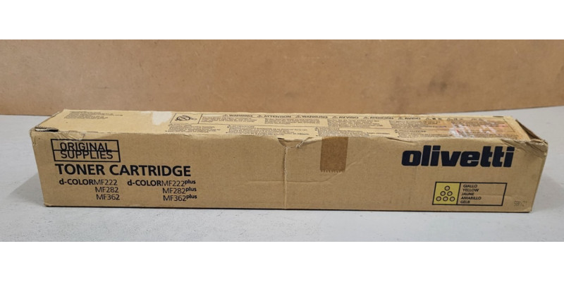 Toner Olivetti A33K2L0 Gelb Neu OVP Original B1039 d-Color MF222   