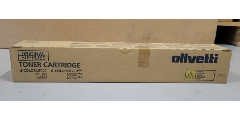 Toner Olivetti A33K2L0 Gelb Neu OVP A-Ware Original B1039 d-Color MF222  