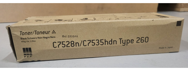 Toner NRG 888458 Schwarz Type 260 Neu OVP A-Ware Original C7528n C7535hdn  