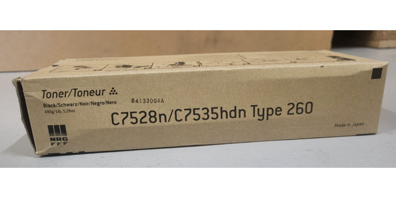 Toner NRG 888458 Schwarz Type 260 Neu OVP A-Ware Original C7528n C7535hdn  