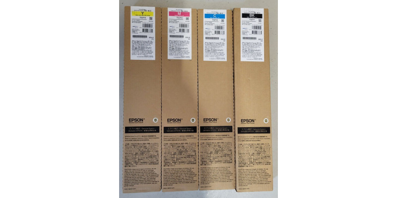 4 Tintenpatronen Epson T02Y1 T02Y2 T02Y3 T02Y4 CMYK Neu OVP Original WF-C2100 Rg 