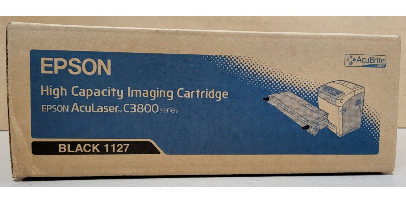 Toner Epson 1127 Schwarz C13S051127 Neu OVP  Original AcuLaser C3800  
