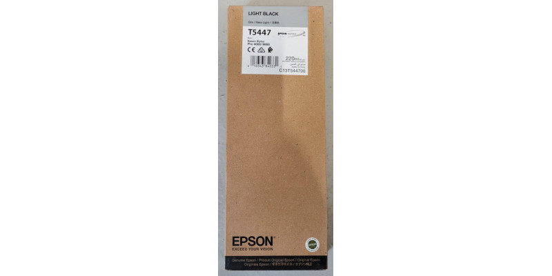 Tintenpatrone Epson T5447 Grau Neu OVP B-Ware Original Stylus Pro 4000 09.2019 