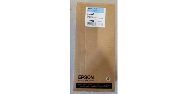 Tintenpatrone Epson T5965 Light Cyan Neu OVP B-Ware Original Stylus Pro 7890 Rg 