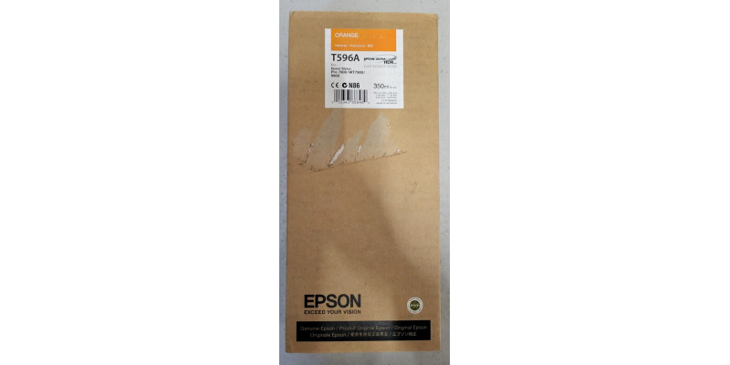 Tintenpatrone Epson T596A Orange Neu OVP B-Ware Original Stylus Pro 7900  