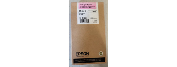 Tintenpatrone Epson T6536 Light Magenta Neu OVP B-Ware Original Stylus Pro 4900 
