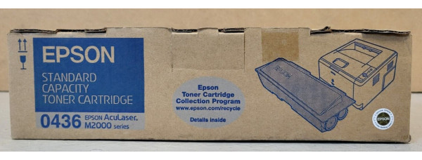 Toner Epson 0436 Schwarz C13S050436 Neu OVP A-Ware Original AcuLaser M2000 . 
