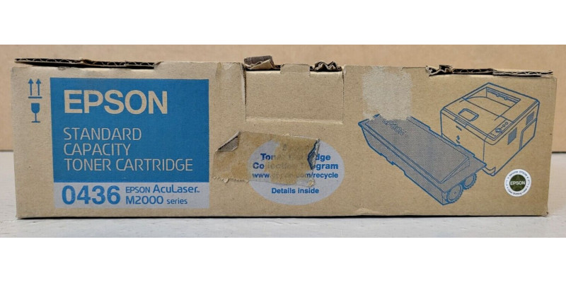Toner Epson 0436 Schwarz C13S050436 Neu OVP Original AcuLaser M2000 . 