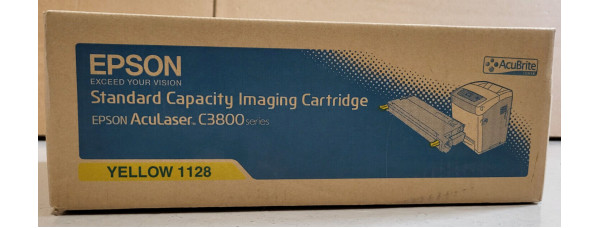 Toner Epson 1128 Gelb C13S051128 Neu OVP Original AcuLaser C3800  . 