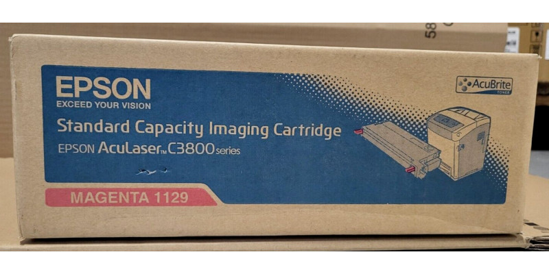Toner Epson 1129 Magenta C13S051129 Neu OVP Original AcuLaser C3800 . 