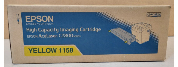 Toner Epson 1158 Gelb C13S051158 Neu OVP A-Ware Original AcuLaser C2800 . 