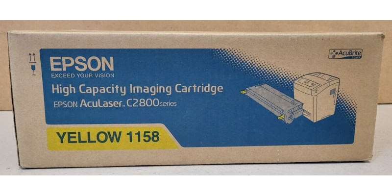 Toner Epson 1158 Gelb C13S051158 Neu OVP A-Ware Original AcuLaser C2800 . 
