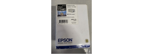 Tintenpatrone T7441 Schwarz Neu OVP Original WP-M4015 MHD: 04.2018 . 