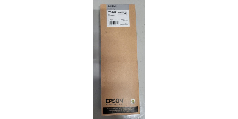 Tinte Epson T8907 Light Black Neu OVP B-Ware Original SC-S80600  09.2022 