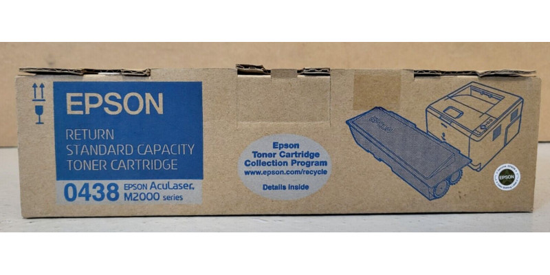 Toner Epson 0438 Schwarz C13S050438 Neu OVP A-Ware Original M2000 Series  