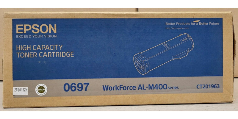Toner CT201963 Schwarz Epson Neu OVP A-Ware Original Workforce AL-M400 . 
