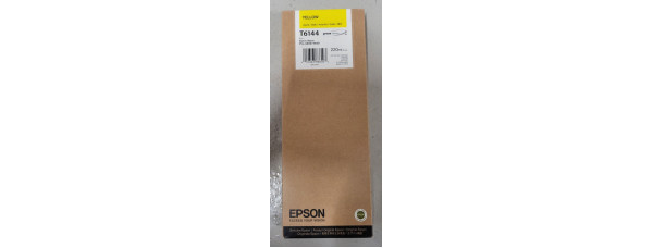 Tintenpatrone Epson T6144 Gelb Neu OVP B-Ware Original Stylus Pro 4400 . 