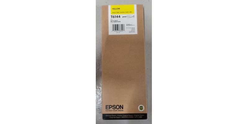 Tintenpatrone Epson T6144 Gelb Neu OVP B-Ware Original Stylus Pro 4400 . 