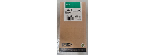 Tintenpatrone Epson T653B Grün Neu OVP B-Ware Original Stylus Pro 4900 01.2014 