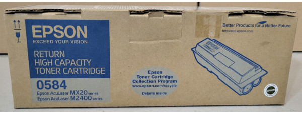 Toner Epson 0584 Schwarz C13S050584 Neu OVP A-Ware Original M2400 Series  