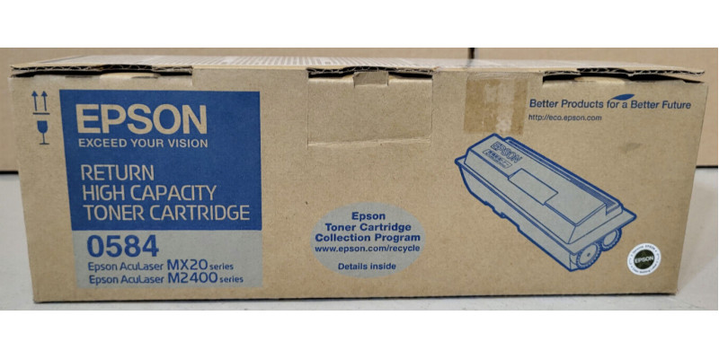Toner Epson 0584 Schwarz C13S050584 Neu OVP A-Ware Original M2400 Series  