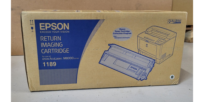 Toner Epson 1189 Schwarz CT350763 Neu OVP S051189 Original M8000 Series  