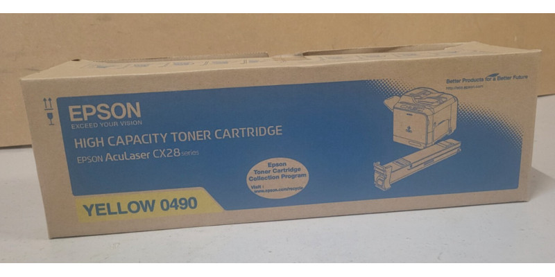 Toner Epson 0490 Gelb C13S050490 Neu OVP A-Ware Original AcuLaser CX28  